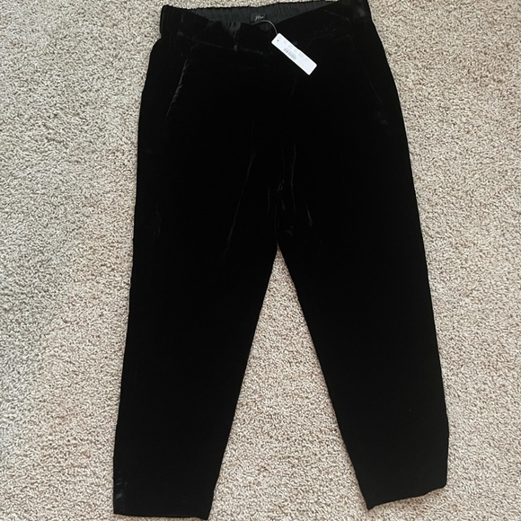 J Crew velvet pants. New with tags!